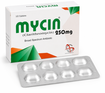 Mycin (Clarithromycin) 250mg